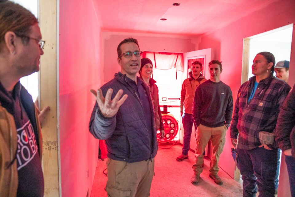 NLC student-built house aces energy efficiency test
