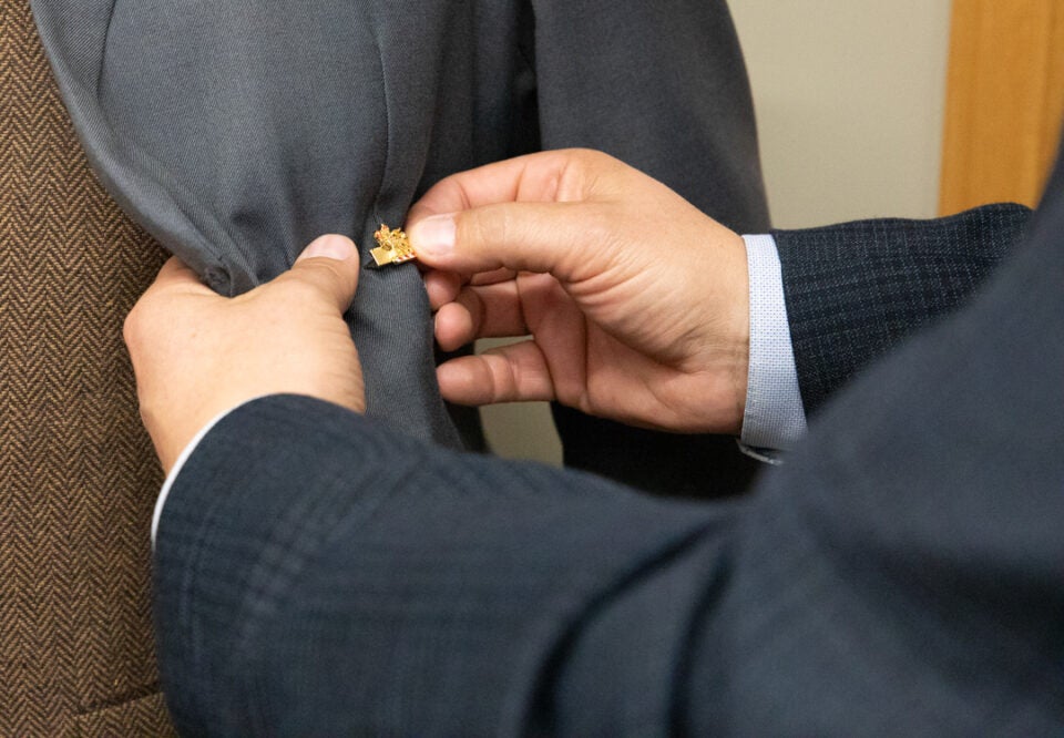 Dean of Trades receives Canadian Armed Forces commendation