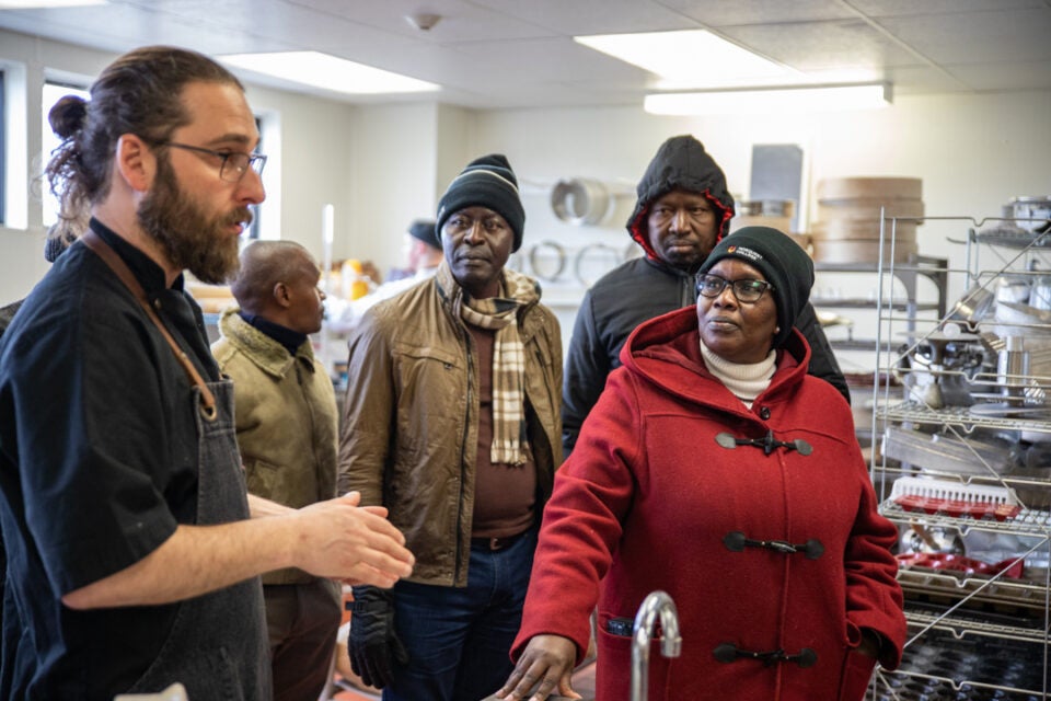 Kenyan visitors learn about culinary program