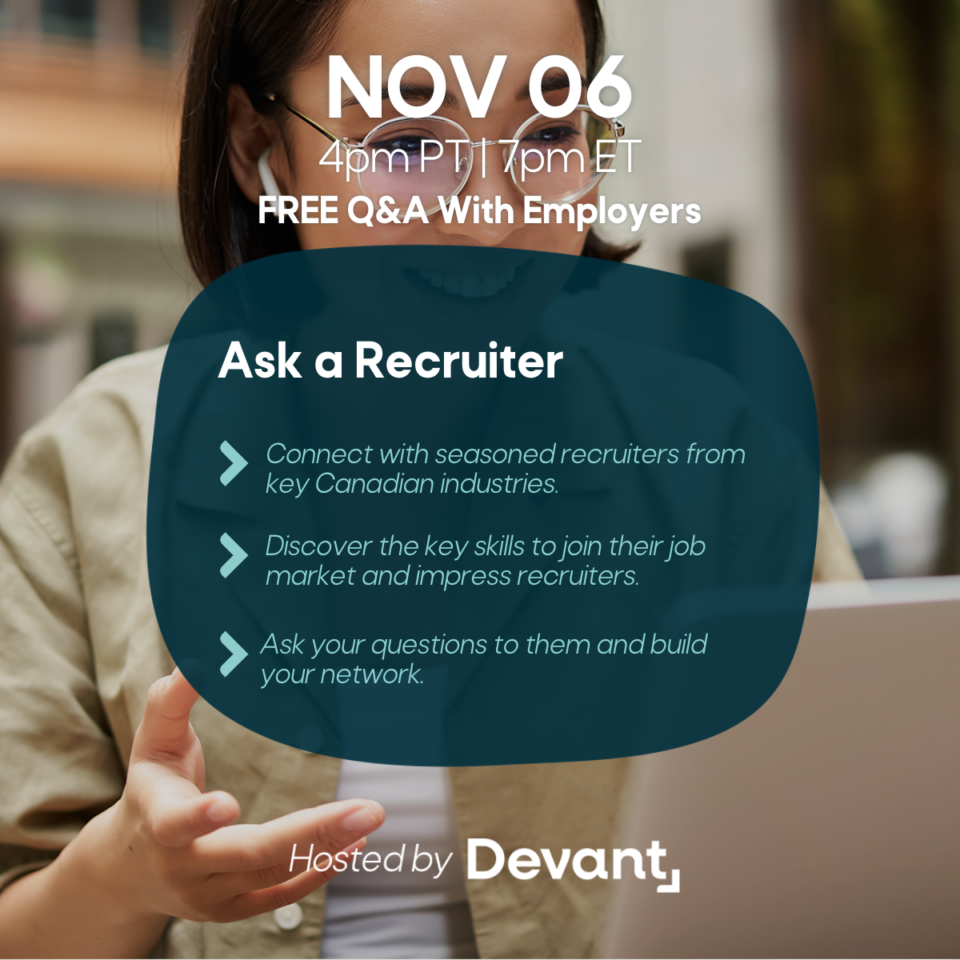 Devant: Employer Insights: Ask a Recruiter