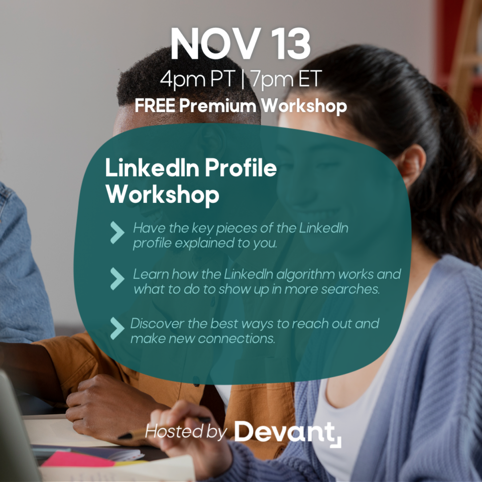 Devant: LinkedIn Profile Workshop