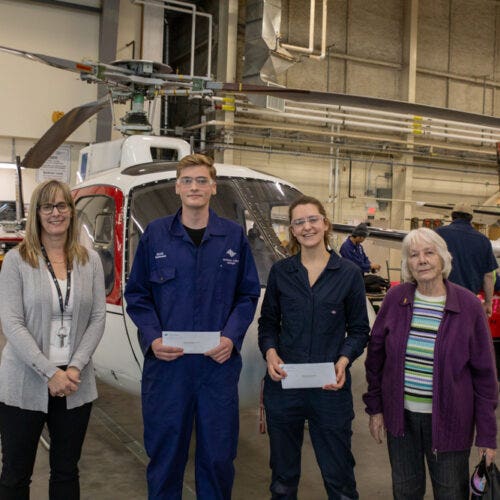 AMT students honoured with memorial awards at Northern Lights College