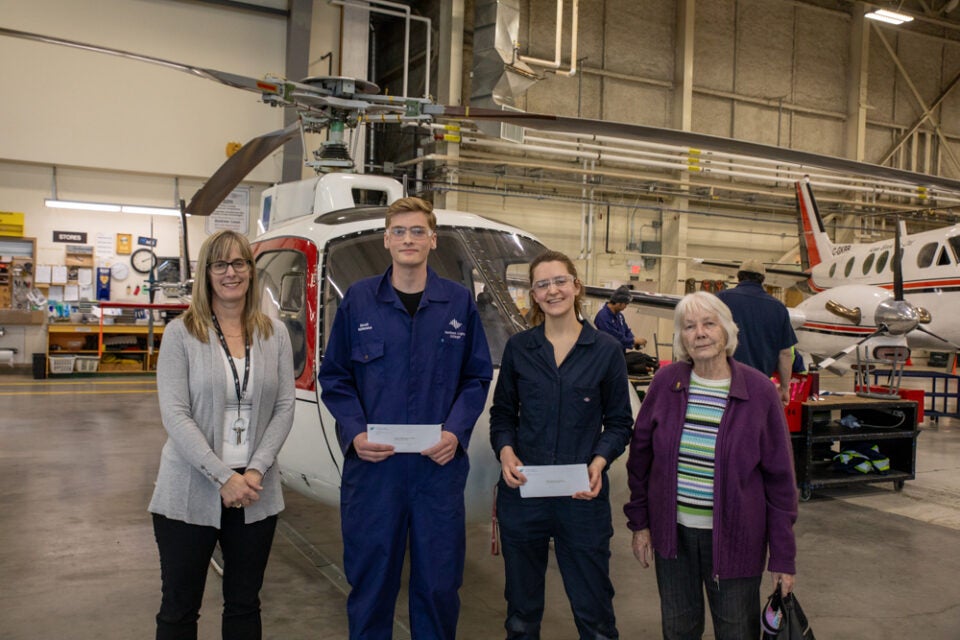 AMT students honoured with memorial awards at Northern Lights College