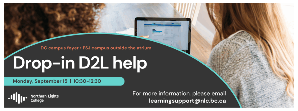 Drop-in D2L Help