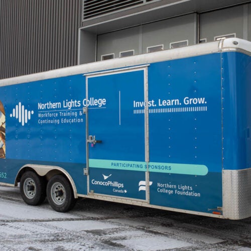 Mobile Training Unit takes learning on the road at Northern Lights College