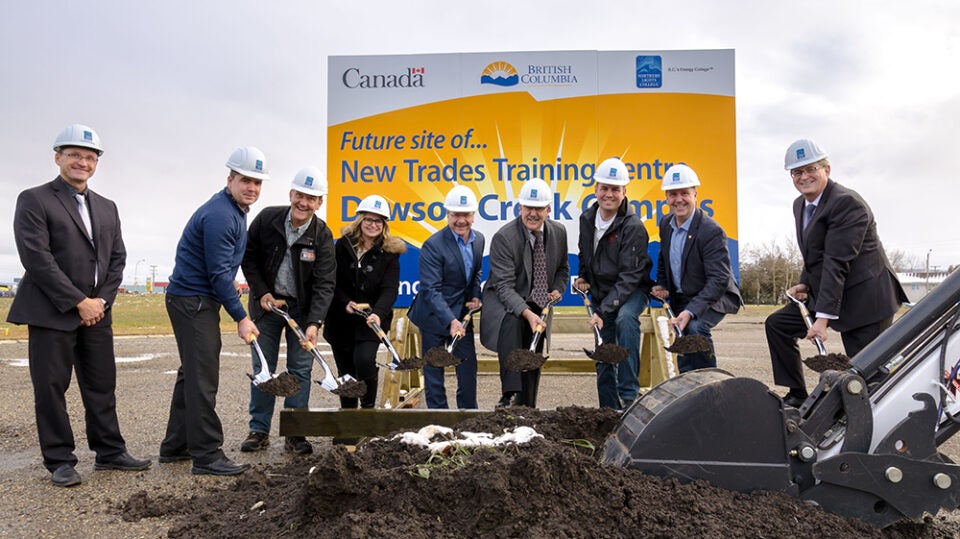 Construction Starts on New Trades Centre in Dawson Creek