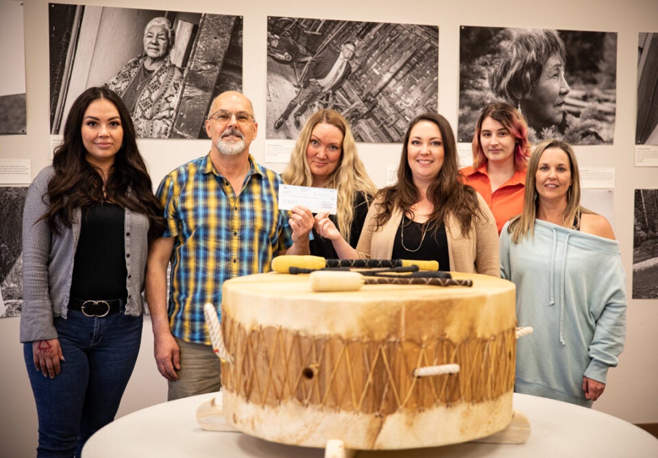 Soup and bannock funds refurbished Nawican drum