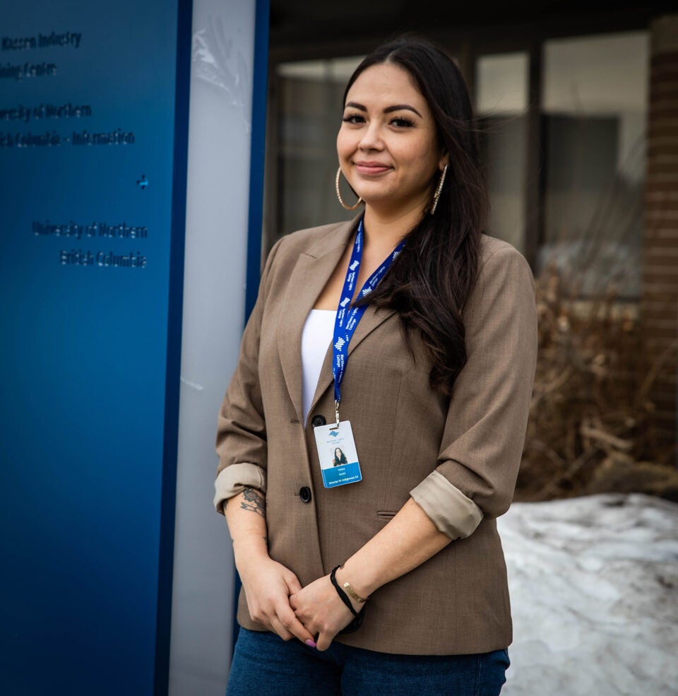 Helen Knott starting a new journey on a familiar path