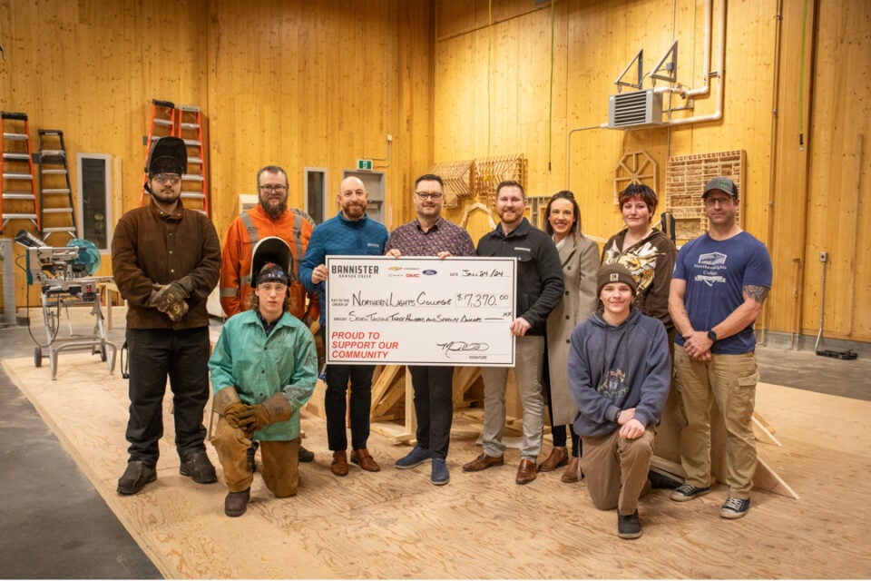 Late winter no match for Treads for Trades Donation 