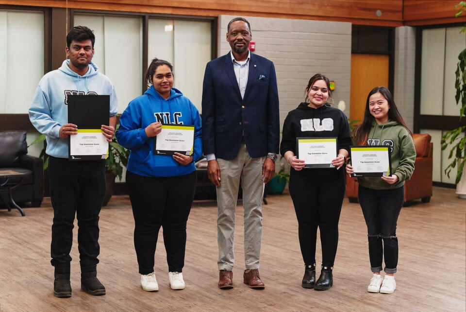 Team NLC earns top score and more at Western Canadian Business Competition