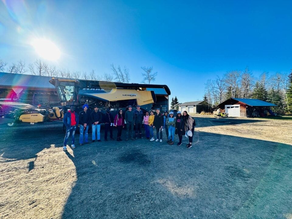 Farm visit leads to larger discussion on agriculture in the NLC region