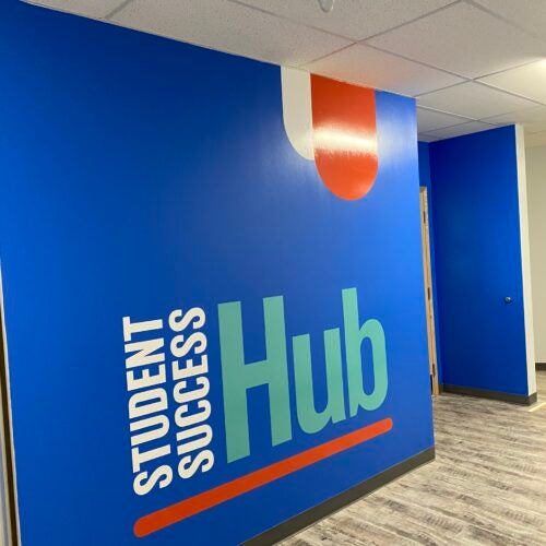 show Student Success Hub exterior