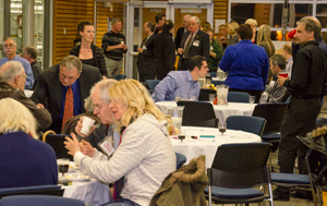 Approximately 45 people attended the inaugural
Donor Recognition Evening at Energy House
at the Dawson Creek Campus.